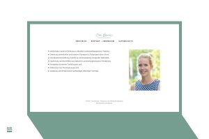 Homepage für Eva Borries - Referentin für Medienpädagogik. Design: RORE DESIGN